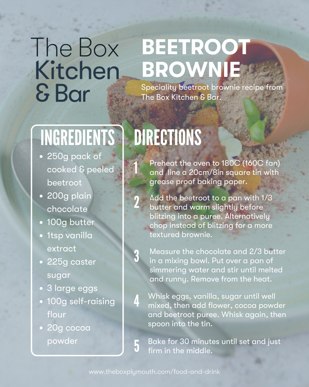 The Box Brownie Recipe 2 Beetroot Brownie Recipe
